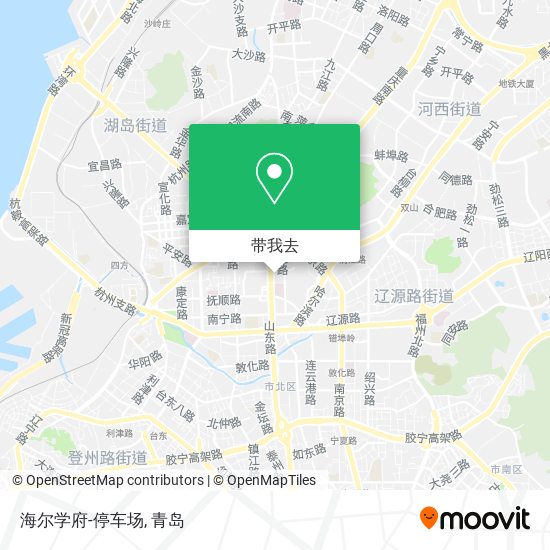 海尔学府-停车场地图