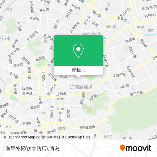 鱼果外贸(伊春路店)地图