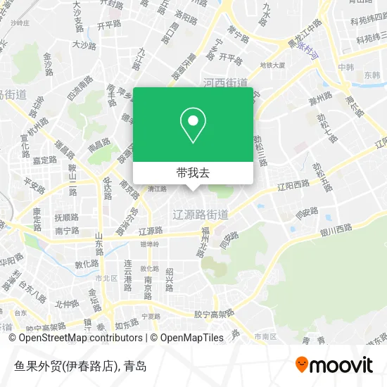 鱼果外贸(伊春路店)地图