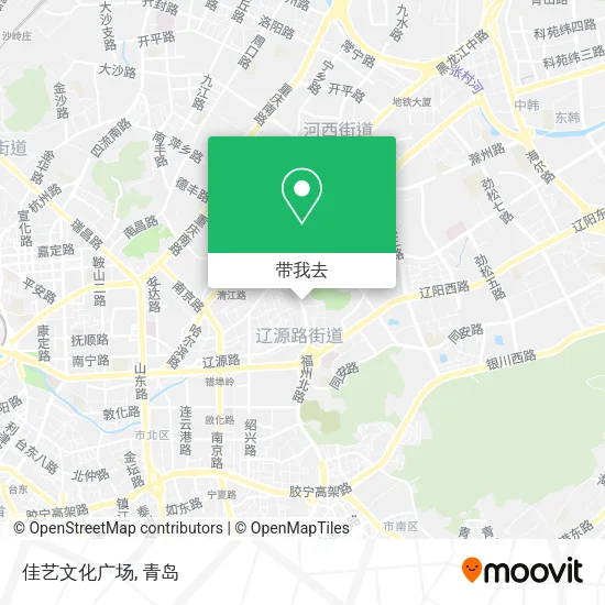 佳艺文化广场地图