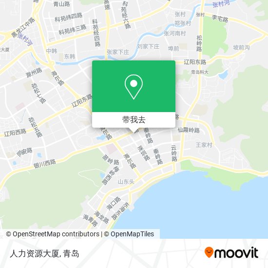 人力资源大厦地图