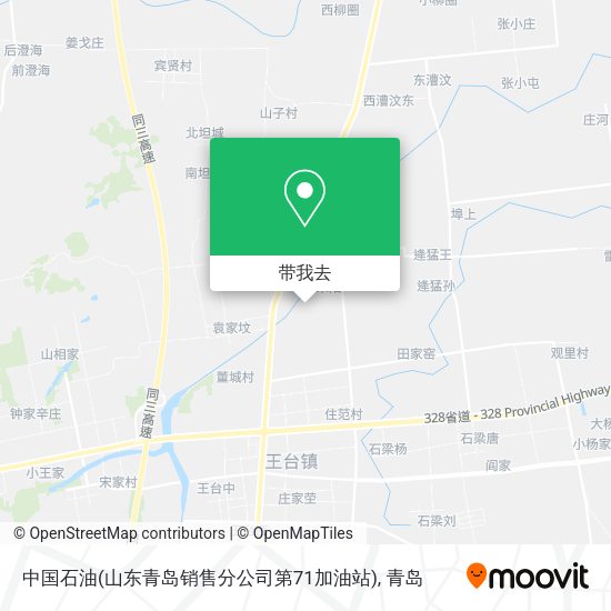 中国石油(山东青岛销售分公司第71加油站)地图