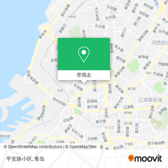 平安路小区地图
