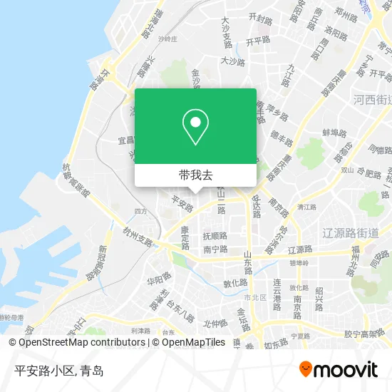 平安路小区地图