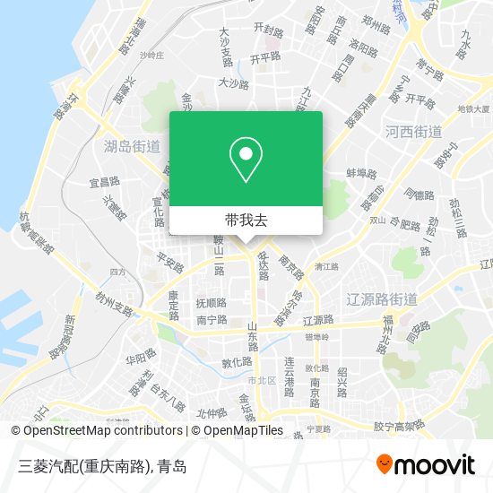 三菱汽配(重庆南路)地图