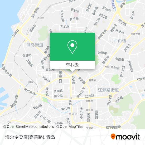 海尔专卖店(嘉善路)地图