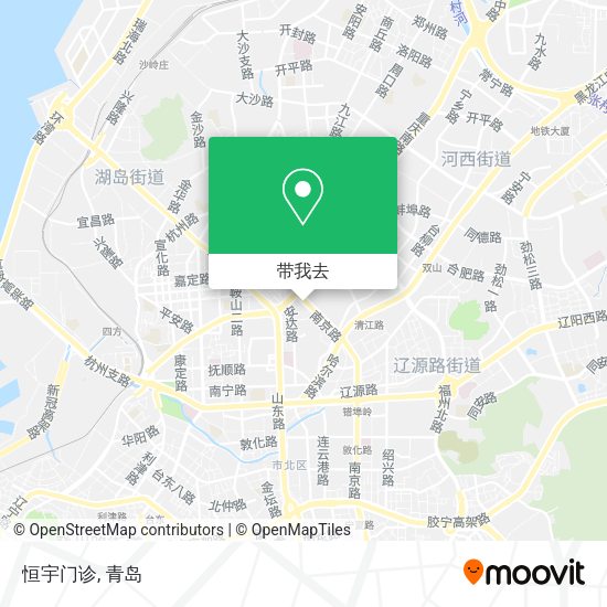 恒宇门诊地图