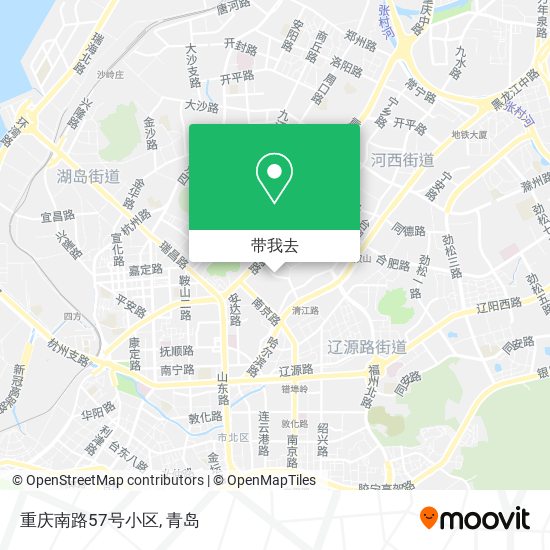 重庆南路57号小区地图