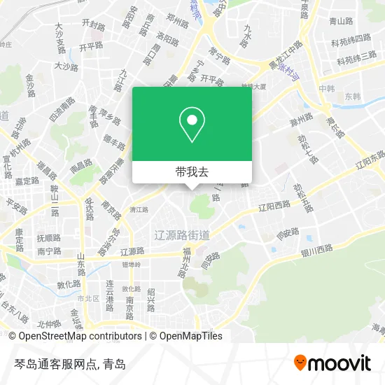 琴岛通客服网点地图