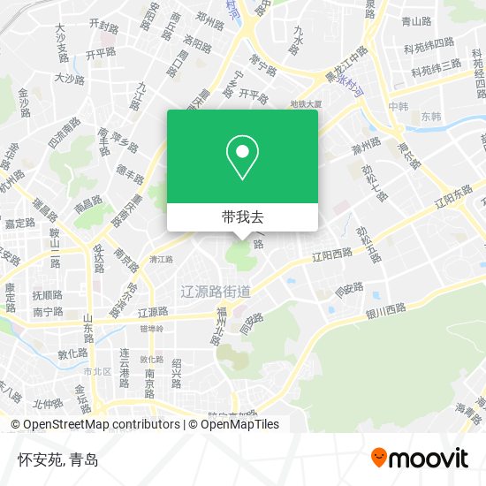 怀安苑地图