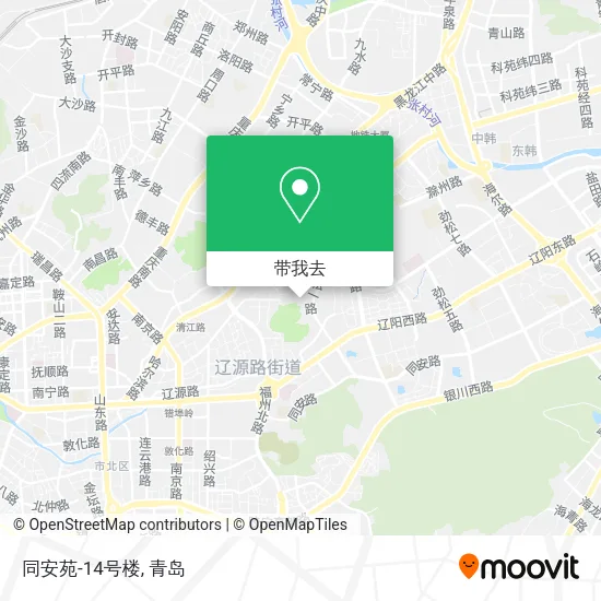 同安苑-14号楼地图