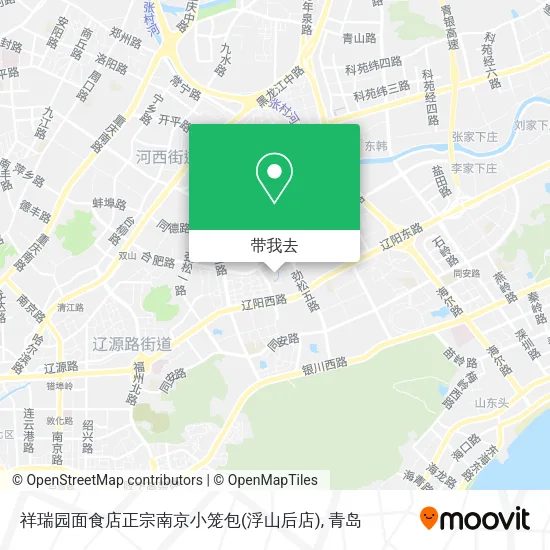 祥瑞园面食店正宗南京小笼包(浮山后店)地图