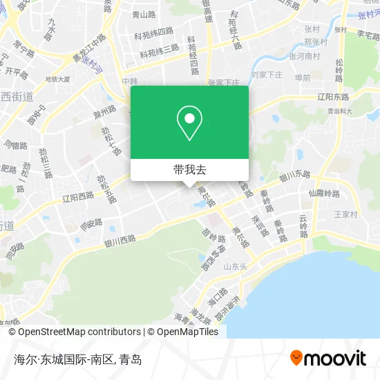 海尔·东城国际-南区地图