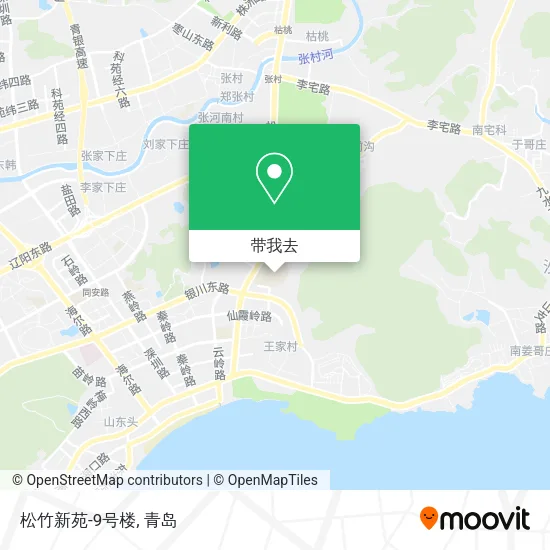 松竹新苑-9号楼地图