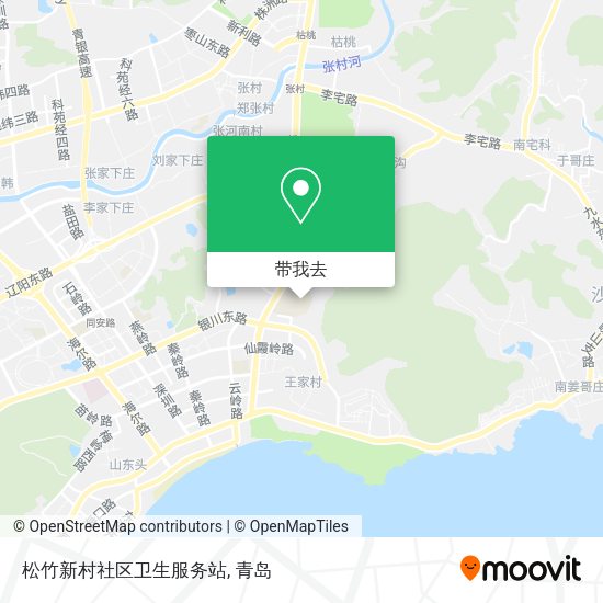 松竹新村社区卫生服务站地图