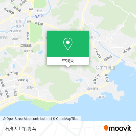 石湾大士寺地图