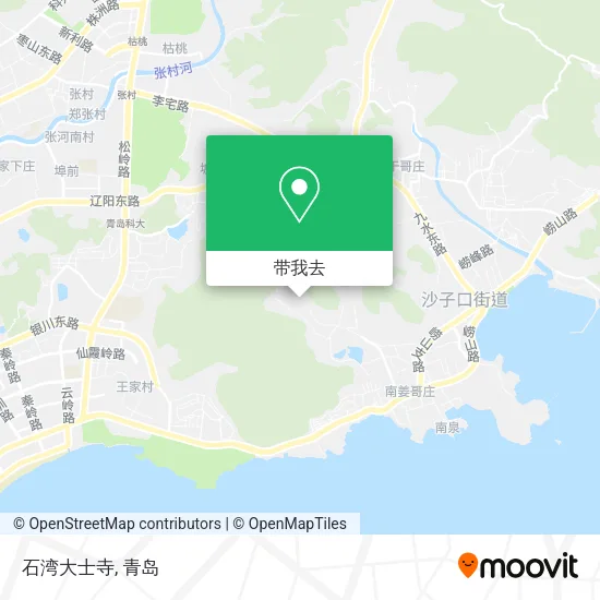 石湾大士寺地图