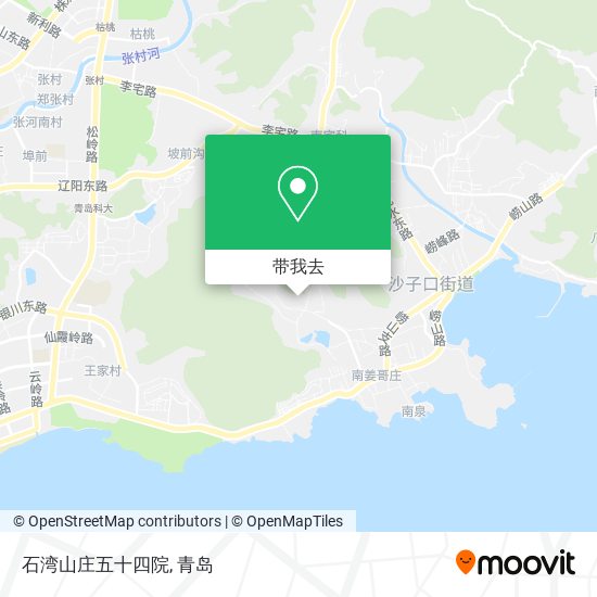 石湾山庄五十四院地图