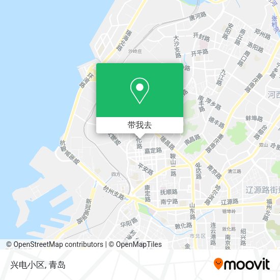 兴电小区地图