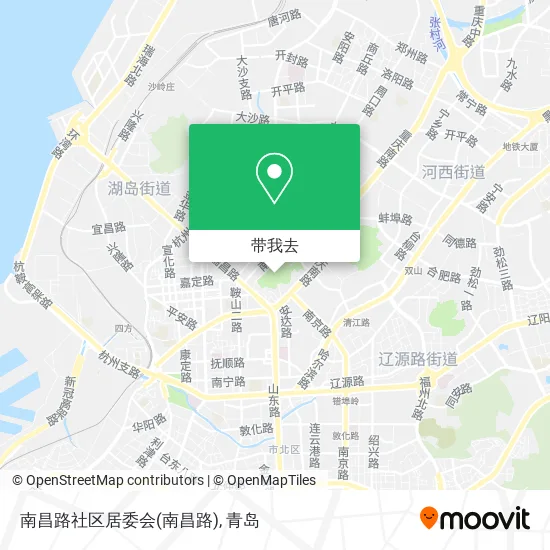 南昌路社区居委会地图