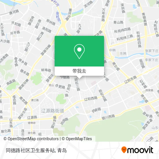 同德路社区卫生服务站地图