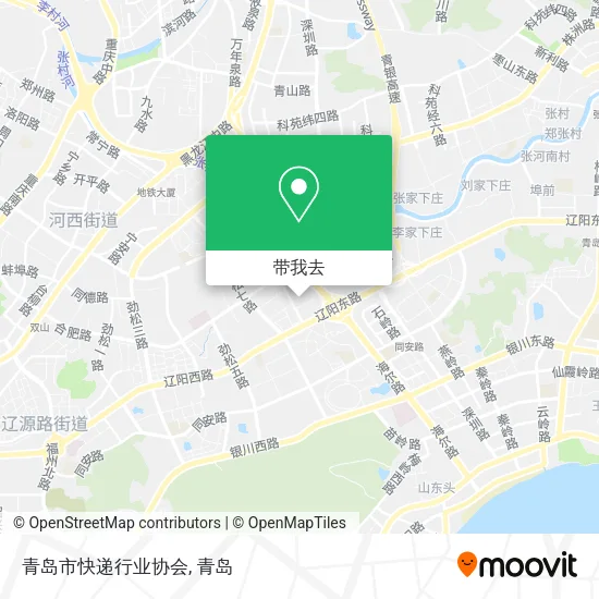 青岛市快递行业协会地图