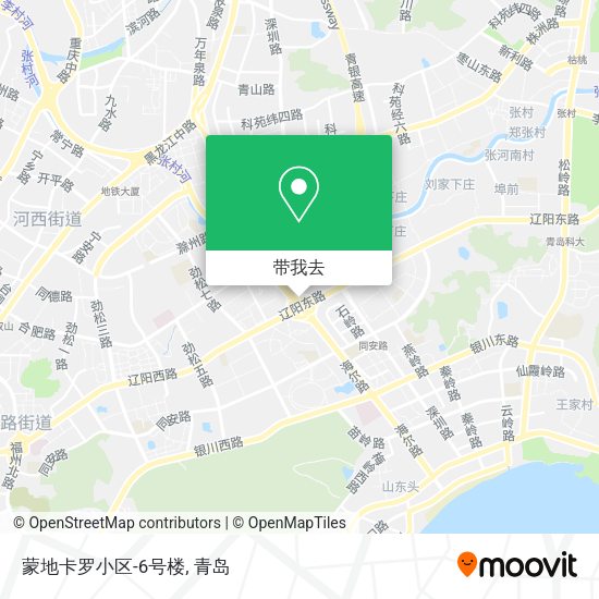 蒙地卡罗小区-6号楼地图