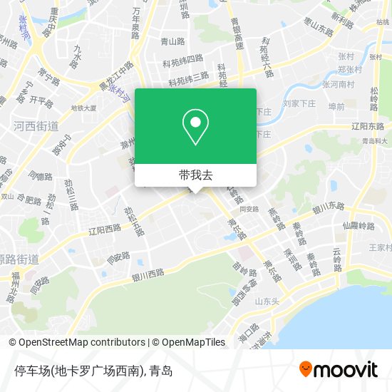 停车场(地卡罗广场西南)地图