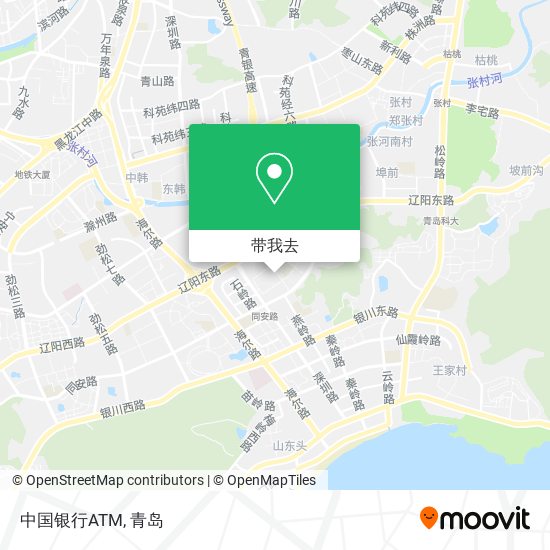 中国银行ATM地图