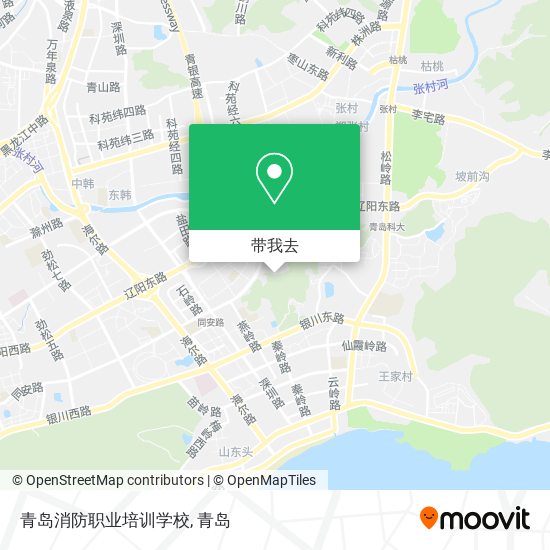 青岛消防职业培训学校地图