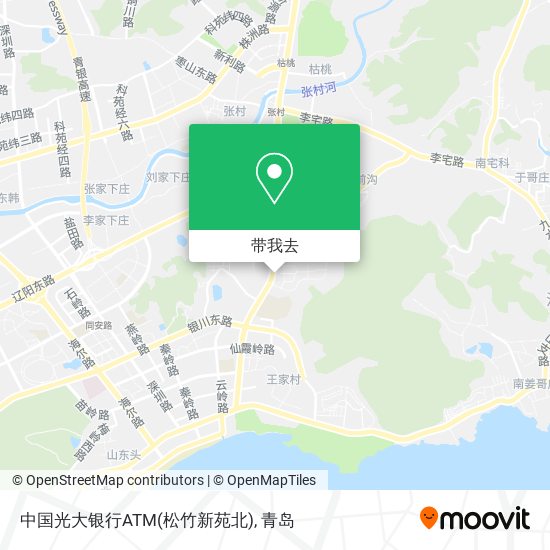 中国光大银行ATM(松竹新苑北)地图