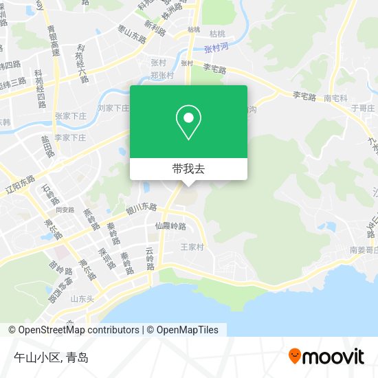 午山小区地图