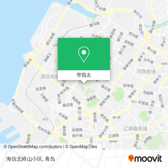 海信北岭山小区地图