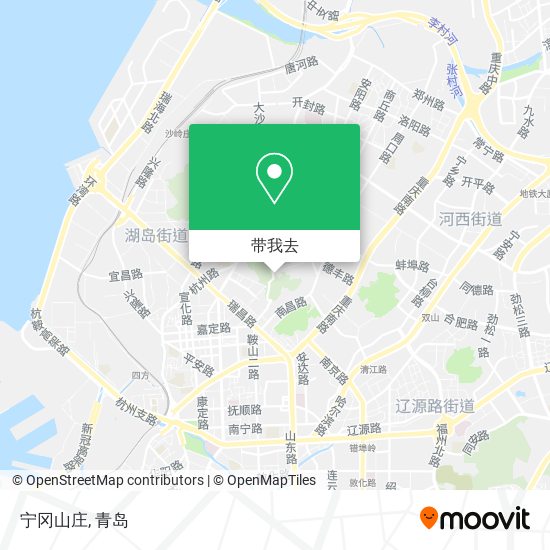 宁冈山庄地图