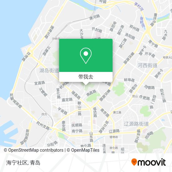 海宁社区地图