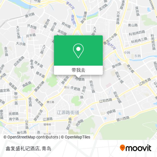 鑫复盛礼记酒店地图