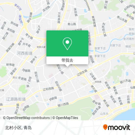 北村小区地图