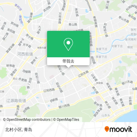 北村小区地图