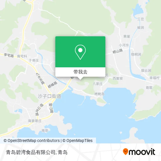 青岛碧湾食品有限公司地图