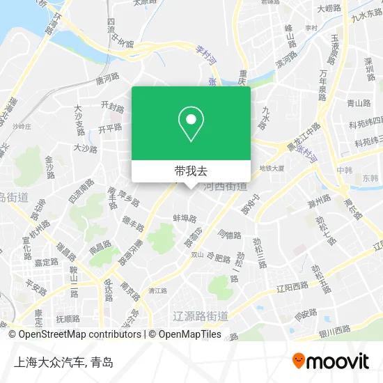 上海大众汽车地图
