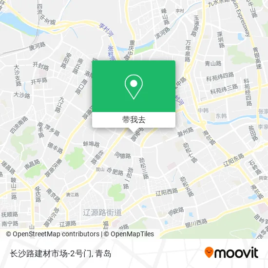 长沙路建材市场-2号门地图