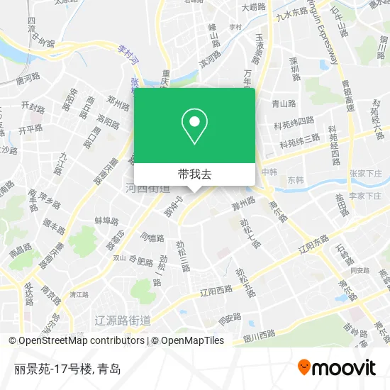 丽景苑-17号楼地图