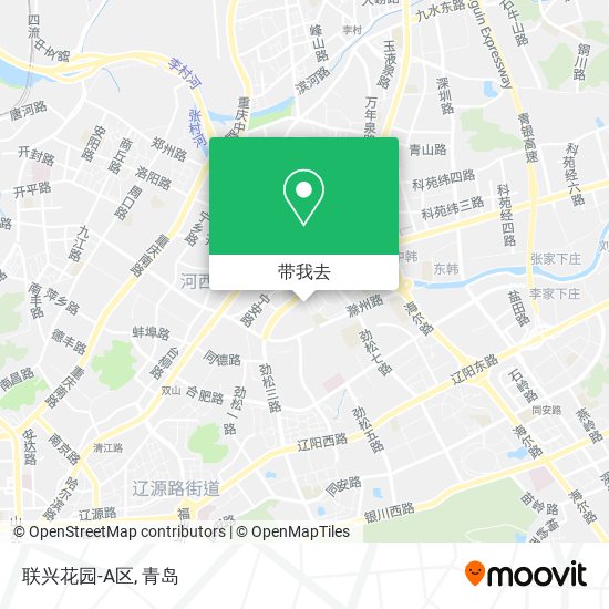 联兴花园-A区地图