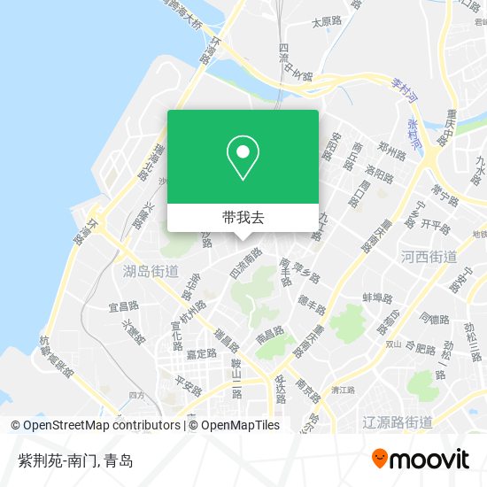 紫荆苑-南门地图