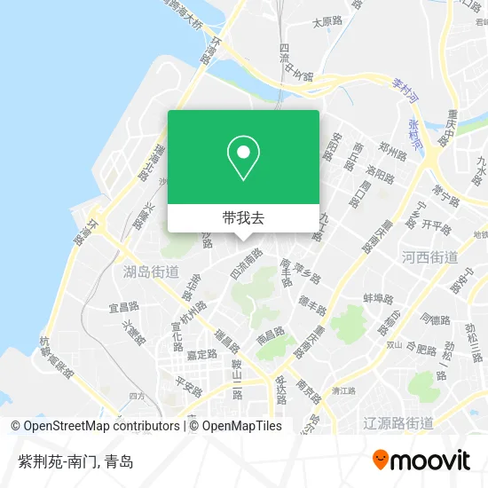 紫荆苑-南门地图