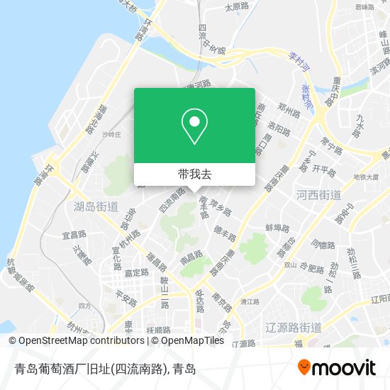 青岛葡萄酒厂旧址(四流南路)地图