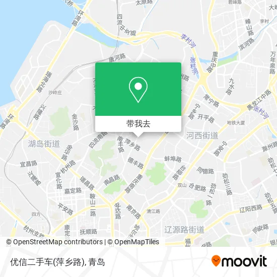 优信二手车(萍乡路)地图