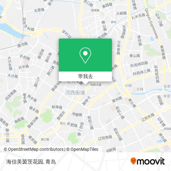 海信美茵茨花园地图
