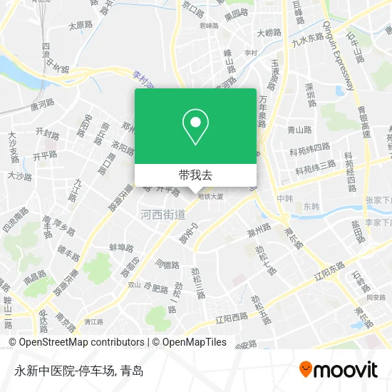 永新中医院-停车场地图