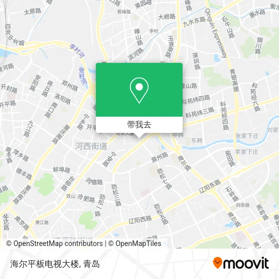 海尔平板电视大楼地图